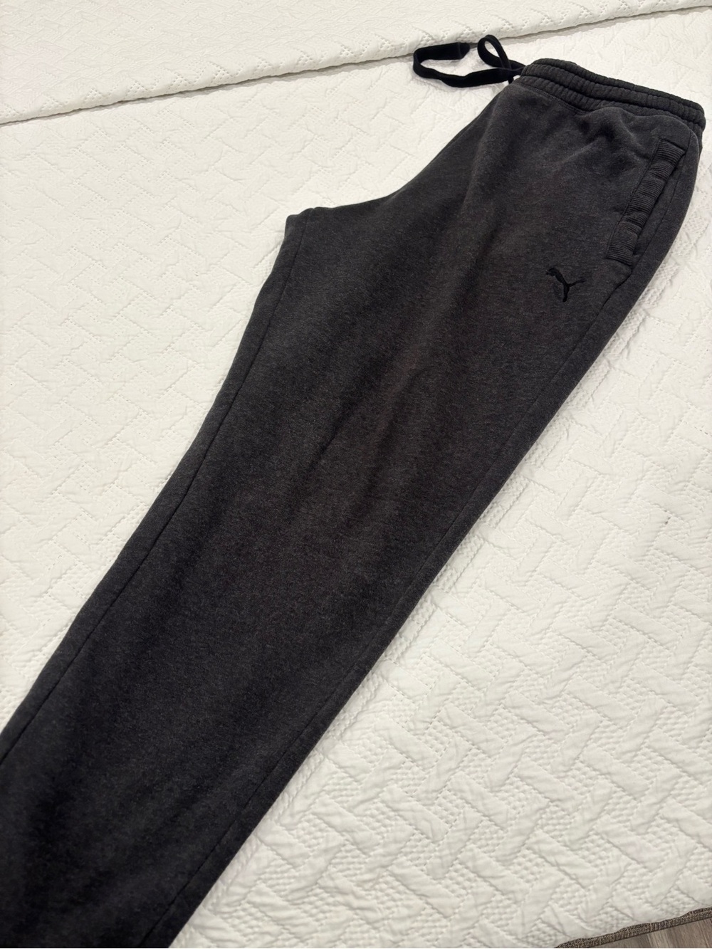 Puma Charcoal Gray Fleece Joggers - Size XXL